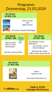 Tagesprogramm myshow Verlag LBM 2024
